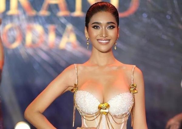 Hoa hậu Campuchia sở hữu vòng 1 gần 102 cm, đang “gây sốt” MXH Việt là ai?