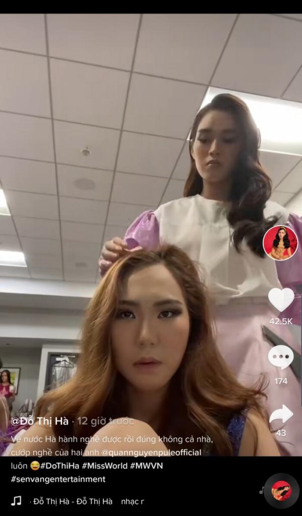 Đỗ Thị Hà mở salon tóc tại Miss World: Cô chủ có tâm, chăm khách từng ly từng chút
