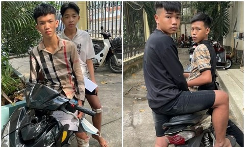 Nam thanh niên lao xe máy vào nhóm cướp giật “nhí” ở TPHCM