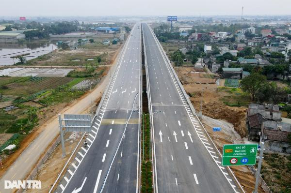 Toàn cảnh cao tốc Nam Định - Ninh Bình trước ngày thông xe