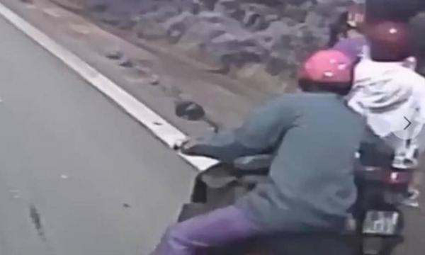 Người hùng kể phút đuổi theo cứu 3 người đi xe máy mất phanh khi đổ đèo Tam Đảo