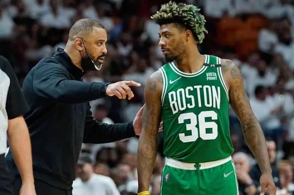 Ime Udoka to the Nets? Marcus Smart, upset by rumor that his former coach could move teams
