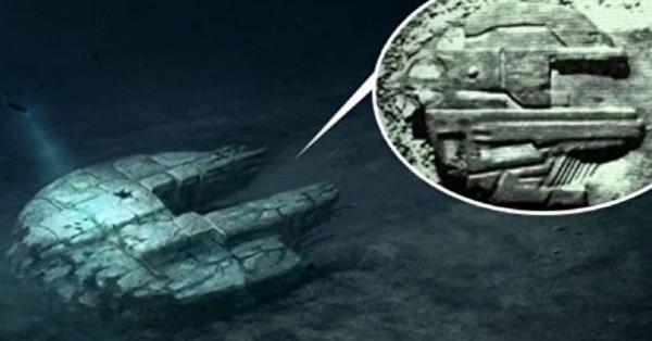Discovered 14,000-year-old ancient “spaceship” on the ocean floor