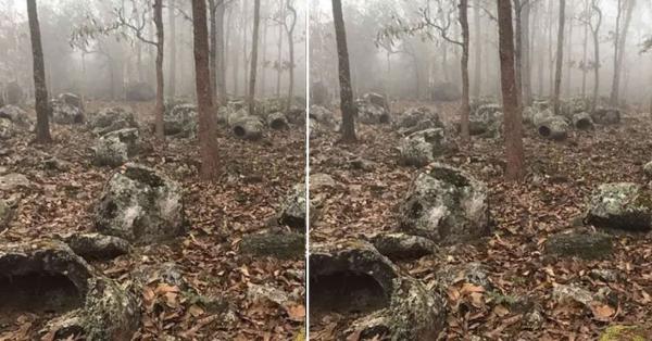 The mystery inside the thousand-year-old stone jars containing the remains of the dead in Laos