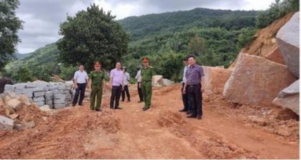 Phú Yên yêu cầu không để xảy ra tình trạng khai thác khoáng sản không phép, trái phép