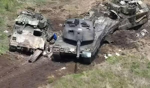 Leopard 2 tại Ukraine: Bị hạ gục khi chưa kịp gặp xe tăng Nga