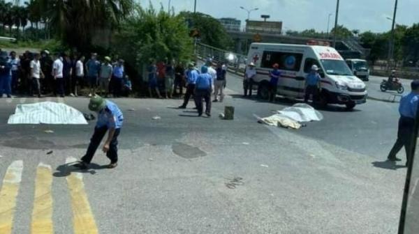 Tai nạn ô tô tải và xe máy, 3 người t‌ử von‌g gần Khu công nghiệp Quang Minh