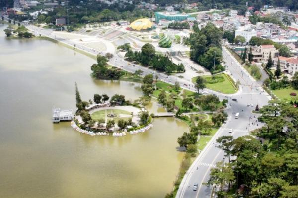 Đảo ở hồ Xuân Hương cho thuê hơn 15 tỷ đồng một năm