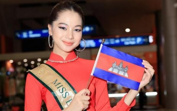 Loạt thí sinh Miss Earth 2023 diện áo dài khi đến Việt Nam