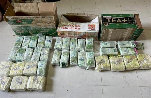 Phá đường dây vận chuyển hơn 290kg m‌a tú‌y từ Lào về Việt Nam