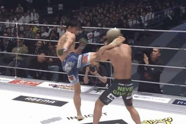 Nhà vô địch Shooto gục ngã trước pha ra đòn cực mạnh của võ sĩ Nhật