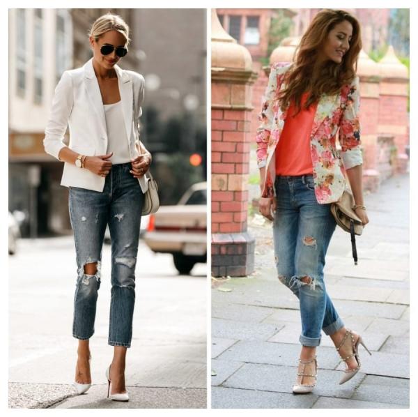 Các kiểu phối đồ với quần jeans rách vừa cá tính, vừa phong cách thời trang