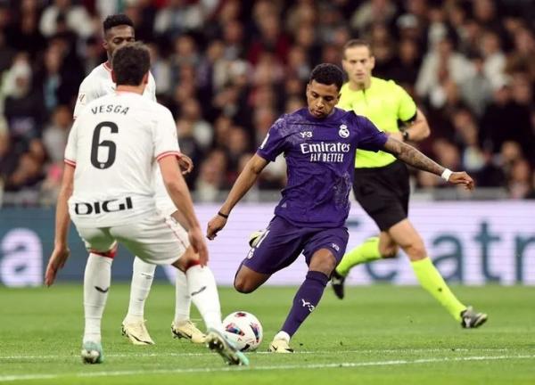 La Liga: Hình ảnh trận đấu Rodrygo ghi 2 bàn, Real Madrid thắng 2-0 Athletic Bilbao