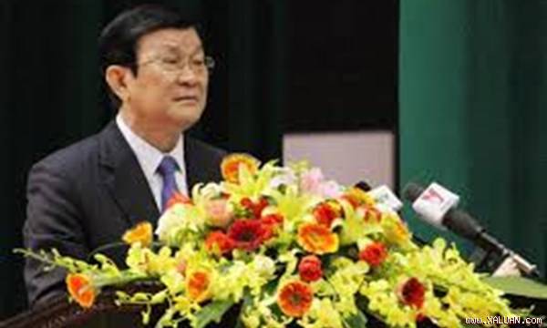Chủ tịch nước Trương Tấn Sang đánh giá cao vai trò của khoa học lịch sử và các nhà sử học