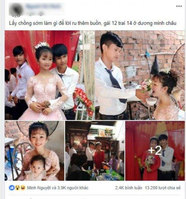 Cặp cô dâu 12 tuổi và chú rể 14 tuổi ở Tây Ninh từng gây xôn xao MXH đã đường ai nấy đi