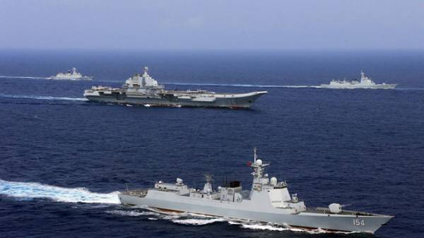 Biển Đông lại ‘sóng gió’ vì tàu sân bay Trung Quốc tập trận