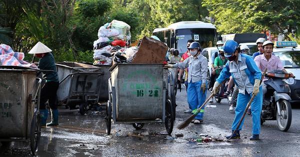Rác thải tại Hà Nội giảm 23% trong thời gian giãn cách xã hội