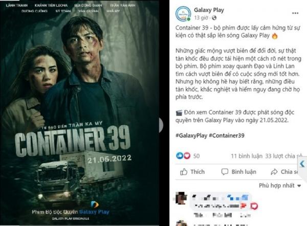 Phim “Container 39” chưa lên sóng đã bị phản ứng dữ dội vì khơi lại nỗi đau thảm kịch 39 người Việt, có thực sự cảnh tỉnh?
