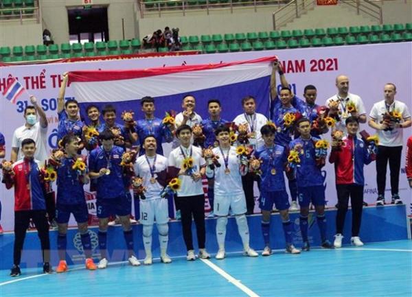 SEA Games 31: Đội tuyển Futsal nam Thái Lan giành Huy chương Vàng