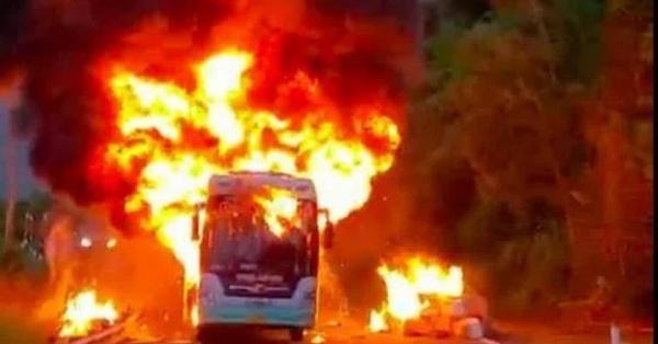 Vụ cháy xe ô tô khách ở Khánh Vĩnh: Công an tìm người có quyền và nghĩa vụ liên quan