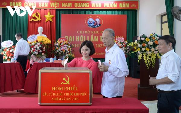 Quảng Ninh đồng loạt tổ chức Đại hội Chi bộ thôn và bầu trực tiếp Bí thư