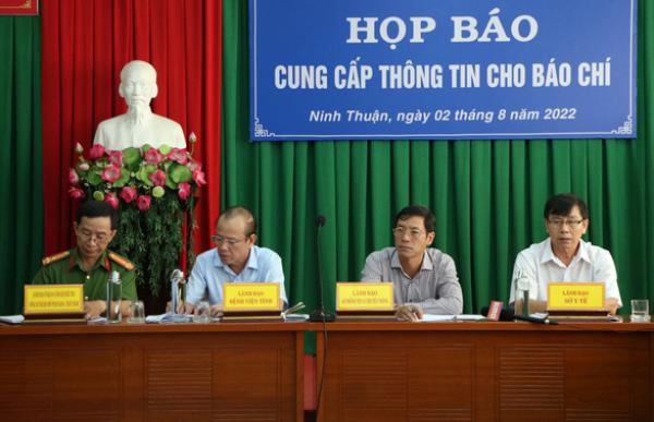 Ninh Thuận họp báo: Kết quả nồng độ cồn của nữ sinh chưa được kiểm chuẩn, không đủ tin cậy