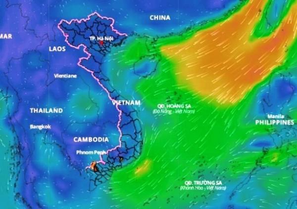 Chủ động ứng phó với áp thấp mạnh lên trên biển Đông