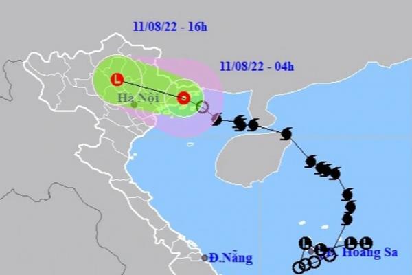 Bão số 2 suy yếu thành áp thấp nhiệt đới, đổ bộ Quảng Ninh - Hải Phòng