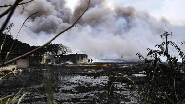 Cuba đã dập được đám cháy kho chứa nhiên liệu bên Vịnh Matanzas