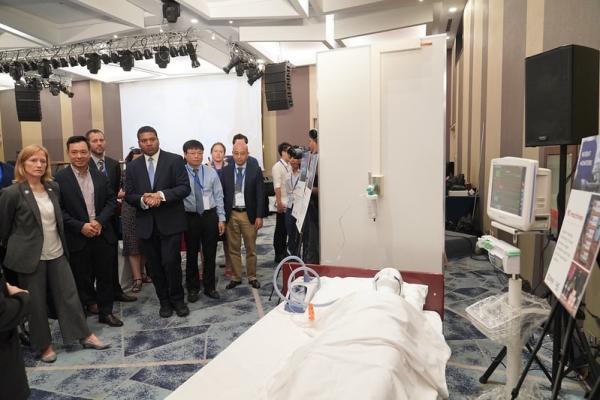 Mỹ tài trợ thêm 10 hệ thống ôxy lỏng cho các bệnh viện Việt Nam