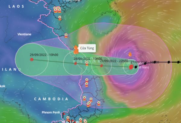 Gần 14.000 hành khách của Vietnam Airlines bị ảnh hưởng do bão Noru