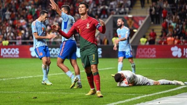 Ronaldo mờ nhạt, Bồ Đào Nha mất vé đi tiếp vào tay Tây Ban Nha