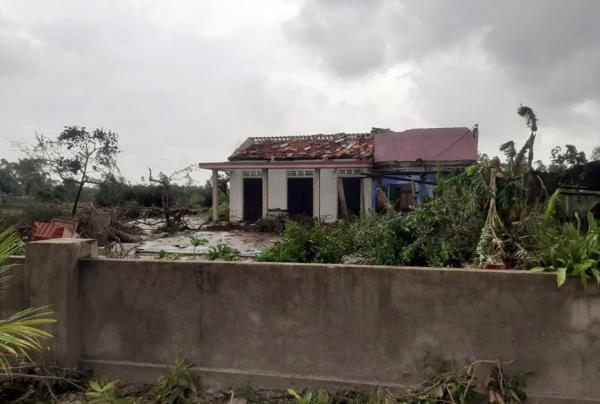 Một số địa phương tại Thừa Thiên Huế ghi nhận thiệt hại do bão số 4