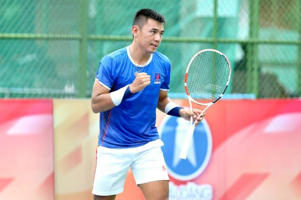 Lý Hoàng Nam dễ dàng vào tứ kết giải quần vợt nhà nghề M25 Tây Ninh