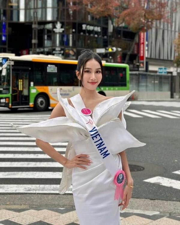 Phương Anh bất ngờ vắng mặt trong một phần thi quan trọng tại Miss International