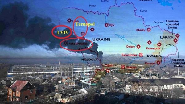 Hậu xung đột với Nga: Ukraine có nguy cơ bị chia cắt làm 3 vùng?