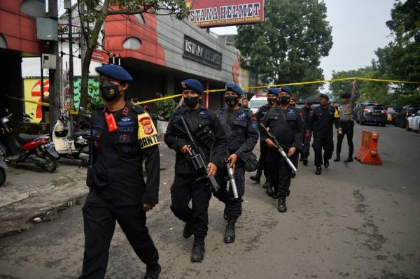 Nổ đồn cảnh sát Indonesia khiến một người chết, nhiều người bị thương