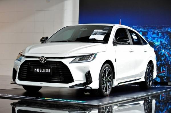 Toyota Vios 2023 “ngầu” hơn với gói phụ kiện Modellista