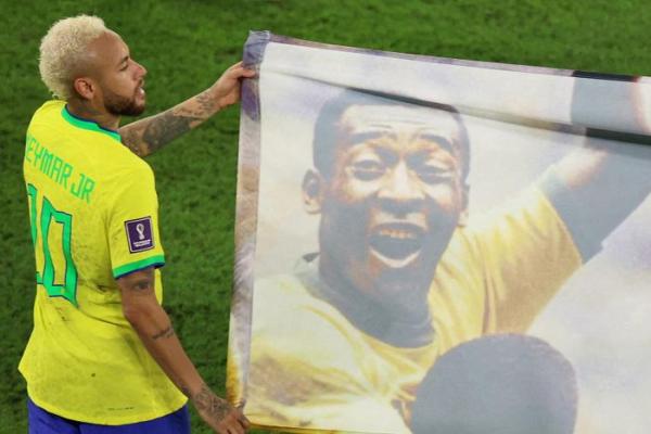 Neymar có thể sánh ngang kỷ lục Pele ở trận Brazil đấu Croatia