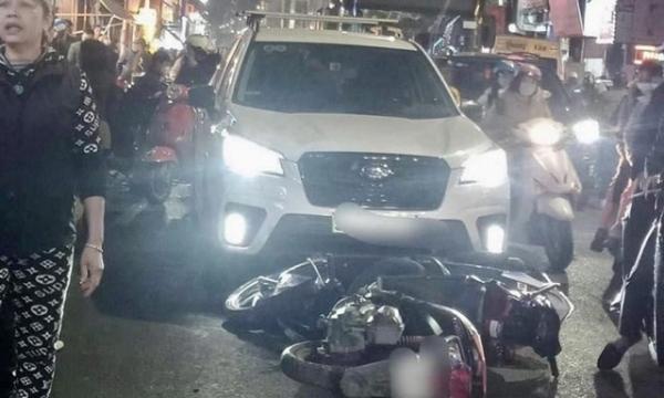 Lái xe ô tô vụ đâm nhiều xe máy trên phố Bạch Mai vi phạm nồng độ cồn