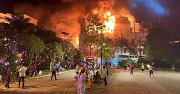 Có nạn nhân người Việt trong vụ cháy sòng bạc ở Campuchia