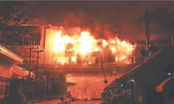 Cháy casino tại Campuchia: chưa thể đánh giá được chính xác mức độ thiệt hại