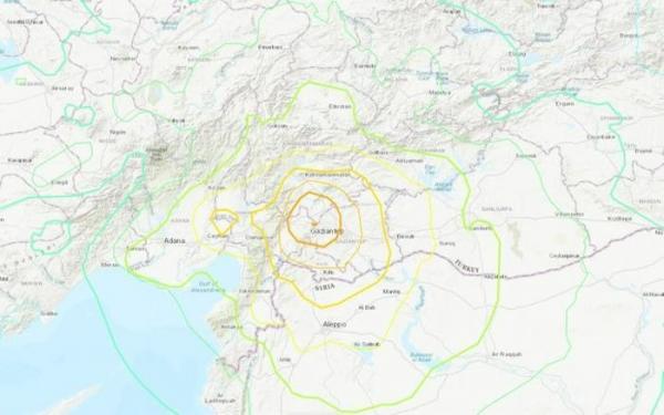 Động đất 7,8 độ richter rung chuyển miền Trung Thổ Nhĩ Kỳ