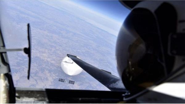 Mỹ công bố hình ảnh khinh khí cầu Trung Quốc trước khi bị bắn rơi