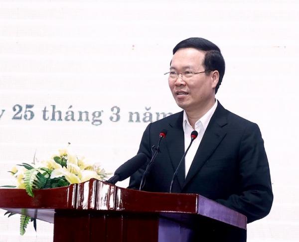 Chủ tịch nước Võ Văn Thưởng dự gặp mặt truyền thống cựu cán bộ Đoàn