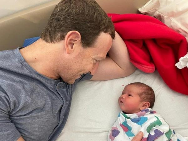 Mark Zuckerberg hạnh phúc khoe ảnh con gái thứ 3 vừa chào đời