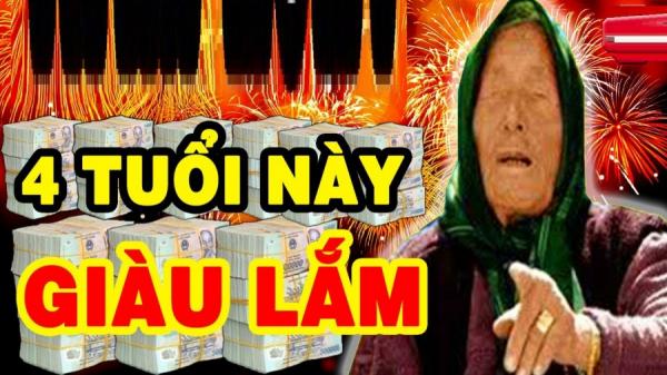 Lộc trời rơi ngay cửa: Từ ngày mai 4 tuổi hết Tam Tai phú quý giàu sang gõ cửa