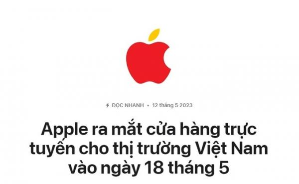 Apple tiến thêm một bước vào thị trường Việt Nam