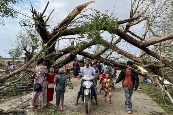 Bão Mocha gây thiệt hại lớn tại Myanmar
