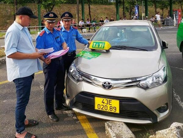 Đà Nẵng: Phát hiện xe giả mạo taxi Mai Linh